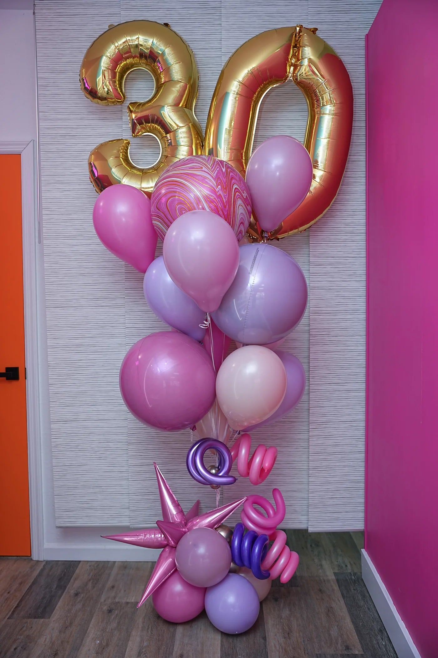 Milestone Birthday Helium Bouquet - Premium