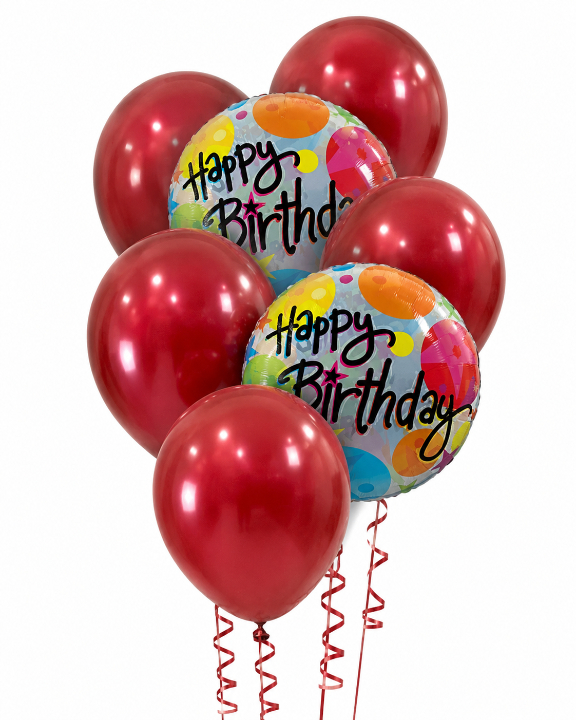 Balloon Essentials - Happy Red