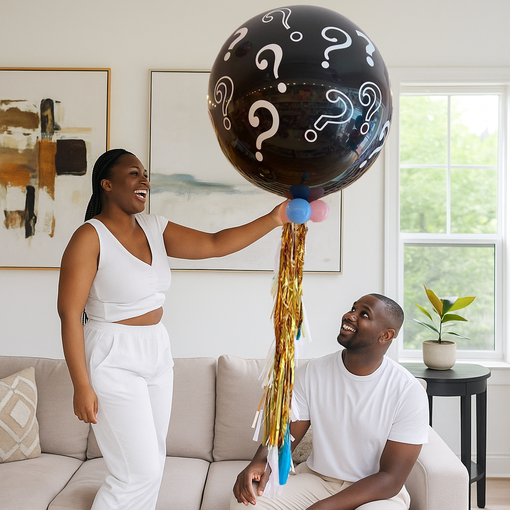 Surprise! Gender Reveal - Helium Balloon
