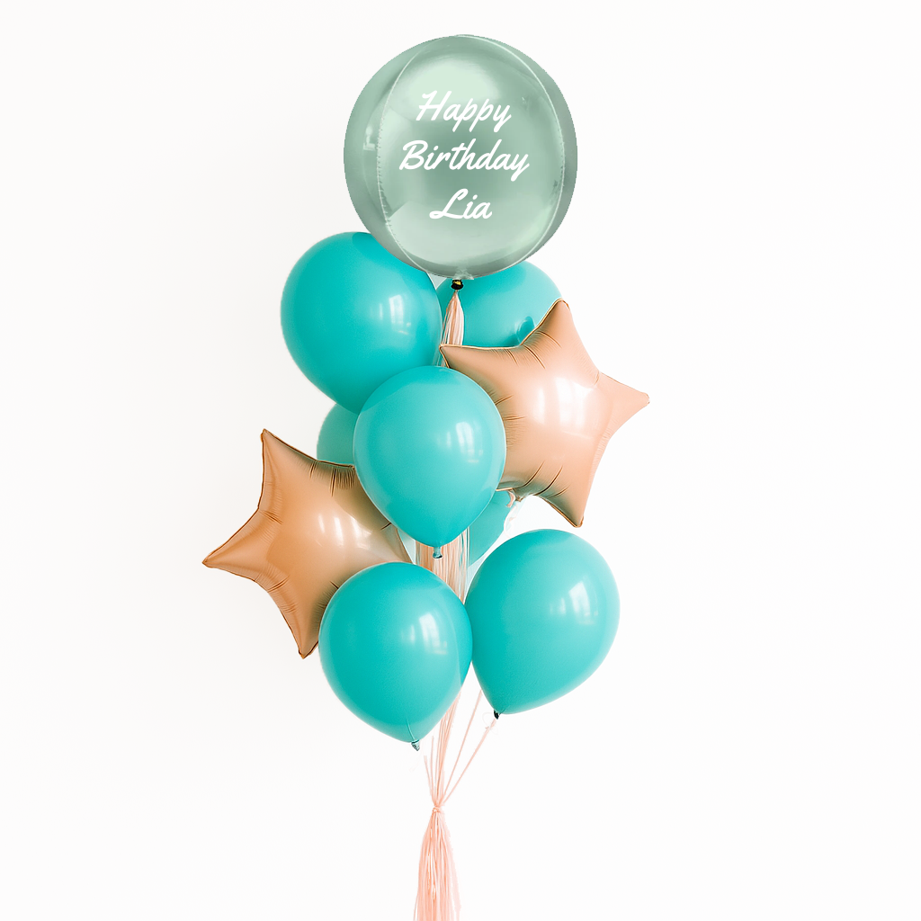 Classic Shimmer - Balloon Bouquet