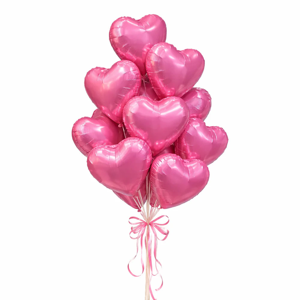 Blush Heart Balloon Bouquet – San Diego Delivery
