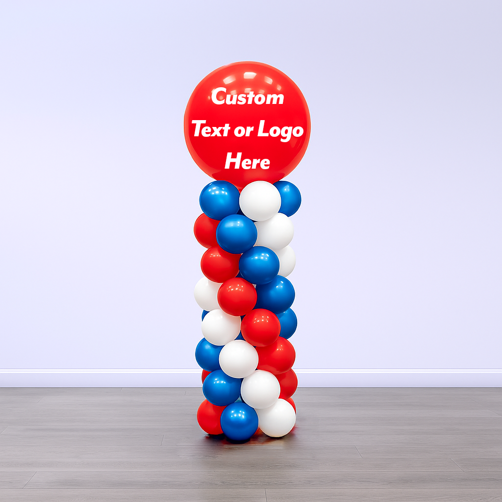 Design Your Own - Classic Balloon Column (7ft Tall)