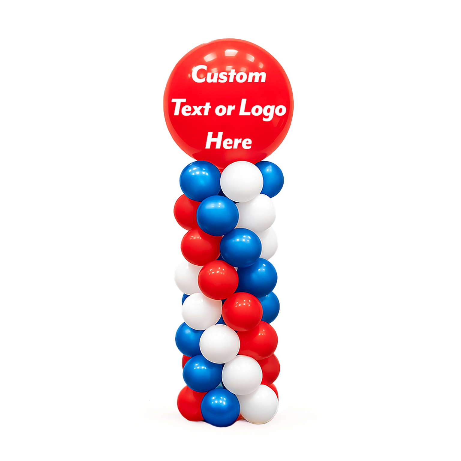 Design Your Own - Classic Balloon Column (7ft Tall)