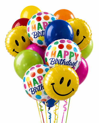 Balloon Essentials - Many Birthday Smiles