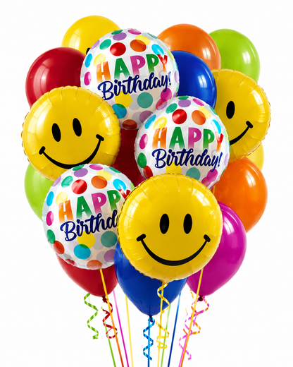 Balloon Essentials - Many Birthday Smiles