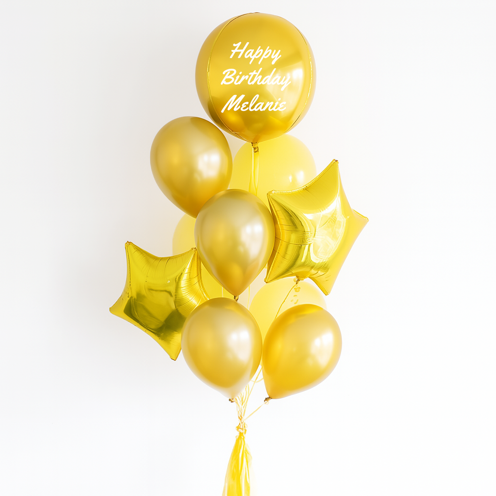 Classic Shimmer - Balloon Bouquet
