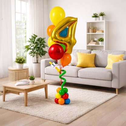 The Kids Classic Balloon Bouquet – San Diego Delivery